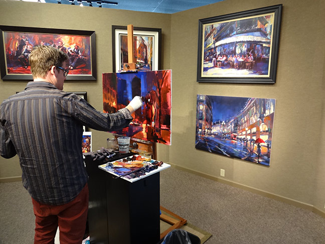South Lake Tahoe stores Michael Flohr at Marcus Ashley Gallery