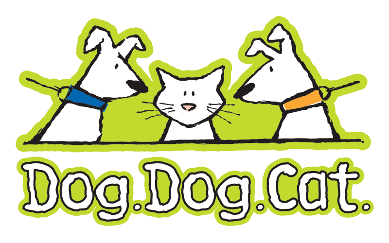 dog dog cat logo